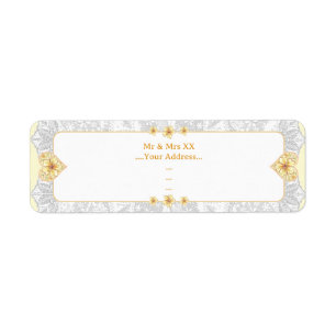 Etiqueta Hibiscus lace YELLOW