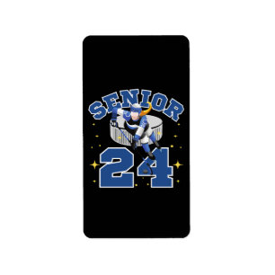 Etiqueta Hockey sobre hielo divertido senior 2024
