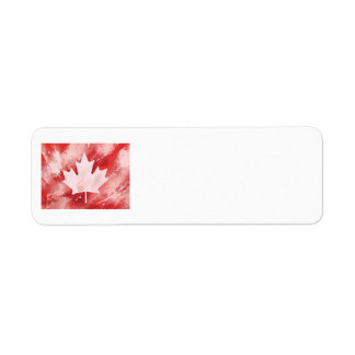 Etiqueta Hoja de arce canadiense