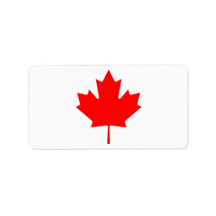 Etiqueta Hoja de Calcomanías Maple Leaf Calcomanía de Vinil