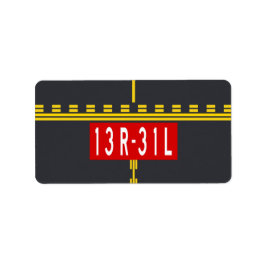 Etiqueta Holding Point Marking 13R-31L