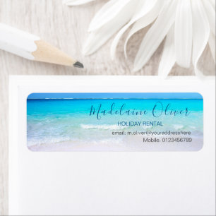 Etiqueta Holiday Rental Ocean Beach Sea Business