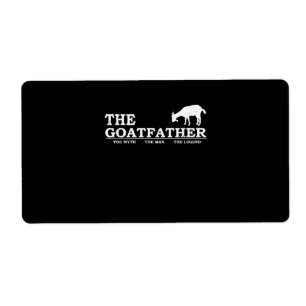 Etiqueta Hombres Goat Far Pet Lover Fars Day