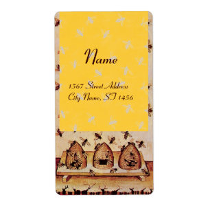 ETIQUETA HONEY BEE, APIARISTA DE BEEKEEPER