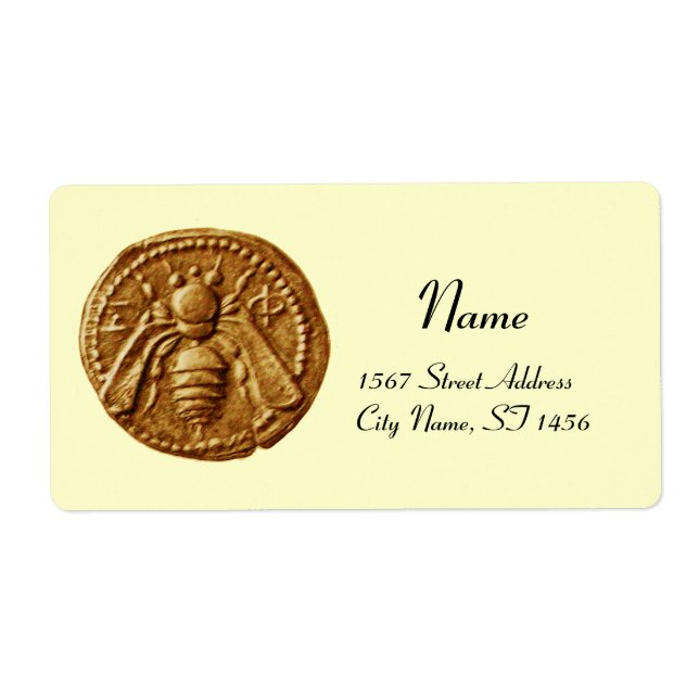 ETIQUETA HONEY BEE, APIARISTA DE BEEKEEPER (Frente)