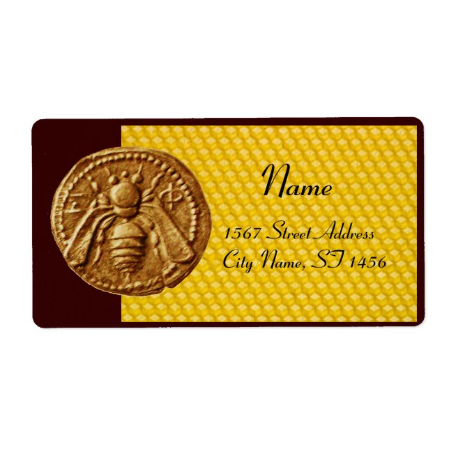 ETIQUETA HONEY BEE, APIARISTA DE BEEKEEPER (Frente)