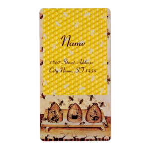 ETIQUETA HONEY BEE, APIARISTA DE BEEKEEPER