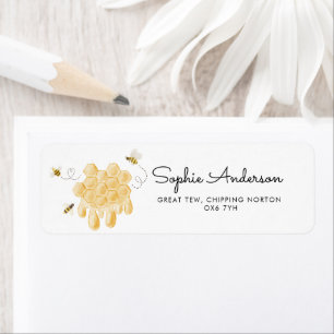 Etiqueta Honey Bee Baby Shower