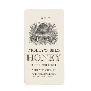 Etiqueta Honey Vintage Skep Ivory