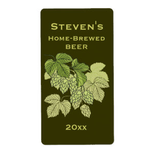Etiqueta Hops Home Brew