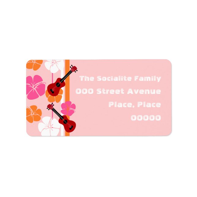 Etiqueta ¡Hora de Ukulele! (Frente)