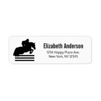 Horse Show Hunter Jumper Silhouette