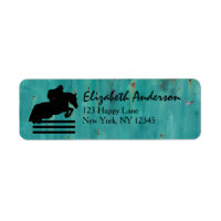 Horse Show Hunter Jumper Silhouette