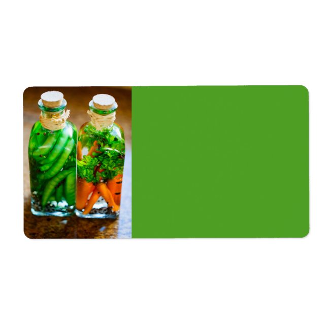 Etiqueta Hortalizas conservadas (Frente)