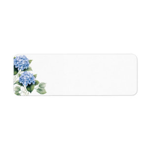 Etiqueta Hortensias Azules