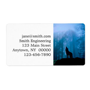 Etiqueta Howling Wolf en Wilderness