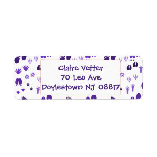 Etiqueta Huellas de invierno