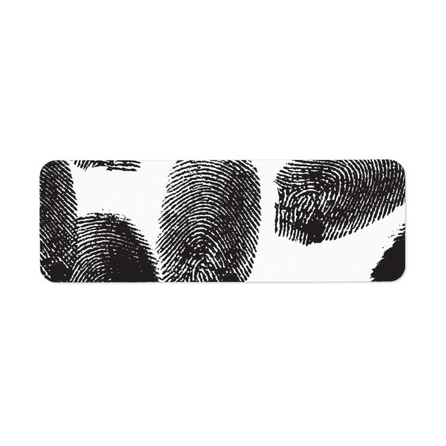 Etiqueta Huellas digitales (Frente)