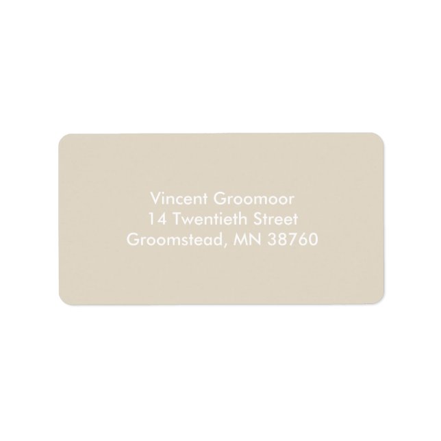 Etiqueta Hueso (Frente)