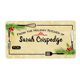 Etiqueta Huly utensils Navidades comida de vacaciones horne