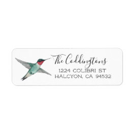 Etiqueta Hummingbird