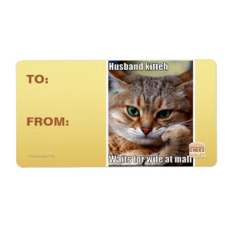 Etiqueta Husband Kitteh