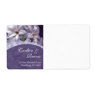 Etiqueta Hyacinth Blooms Shipping