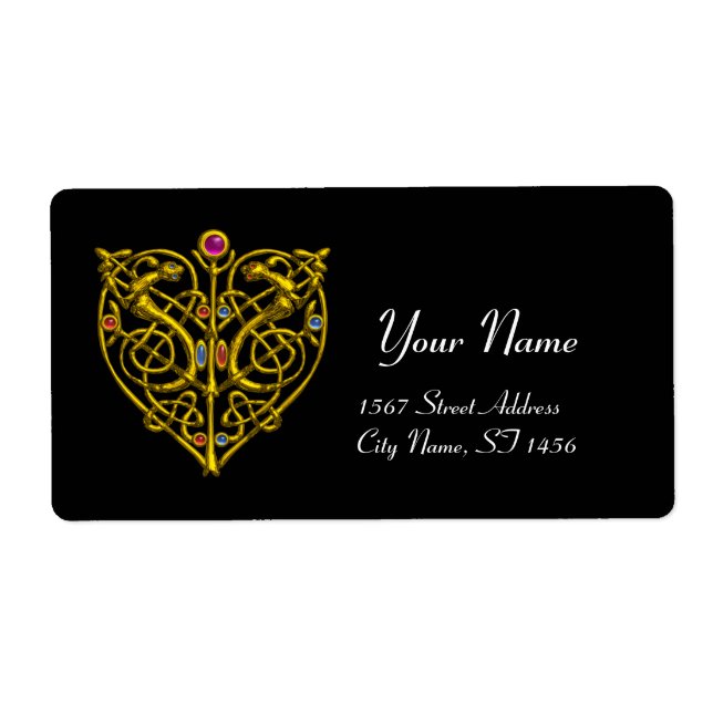 Etiqueta HYPER VALENTINE Black (Frente)