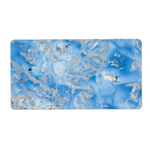 Etiqueta Iceberg azul fresco