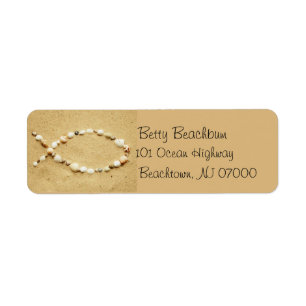 Etiqueta Ichthys Seashell Address Labs
