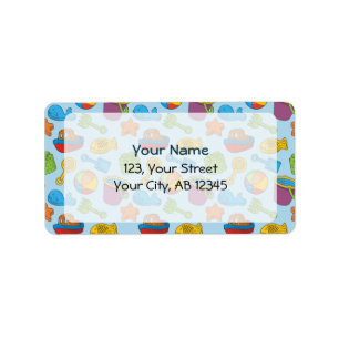 Etiqueta Iconos de juguetes de playa