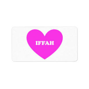 Etiqueta Iffah