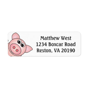 Etiqueta Iggy the Piggy Labels