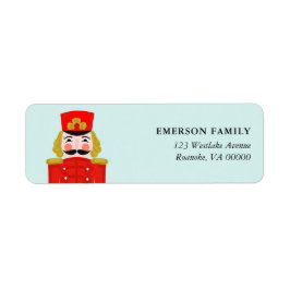 Etiqueta Ilustracion de caracteres de los navidades Nutcrac