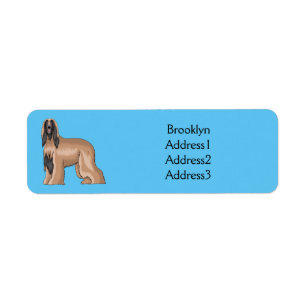 Etiqueta Ilustracion de personalizado de perro de perro per