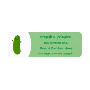 Etiqueta Ilustracion de personalizado de piquetes alegres