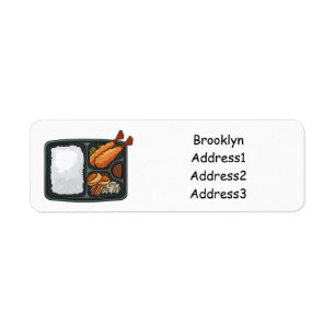 Etiqueta Ilustracion personalizado Bento