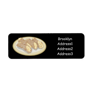 Etiqueta Ilustracion personalizado Cannoli