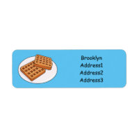 Ilustracion Waffle personalizado