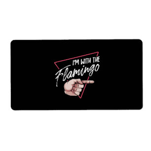 Etiqueta Im Con Flamingo Halloween Costuma Pareja De Flamin