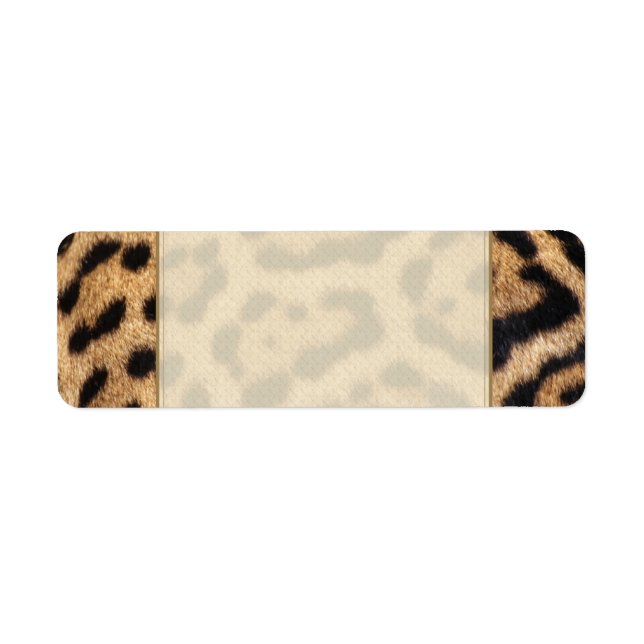 Etiqueta Imagen de Jaguar Fur (Frente)