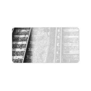 Etiqueta Imagen de Railroad Tracks.