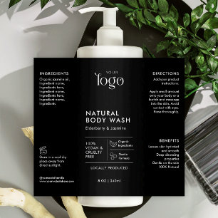 Etiqueta impermeable para botella cosmética de 8 O