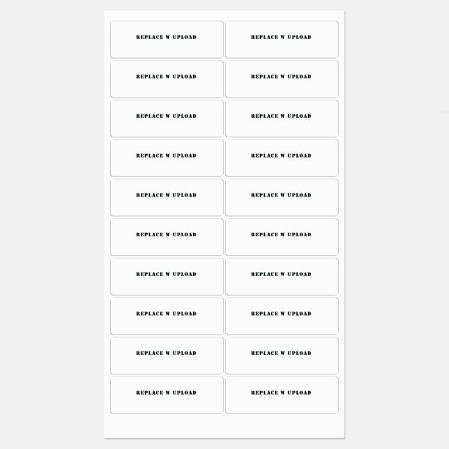 Etiqueta impermeable para empresas, artistas o art (Hoja)