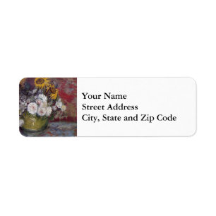 Etiqueta Impresionante Floral Still Life - Vincent van Gogh