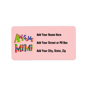 Etiqueta Impresionantes camisetas y regalos Mimi