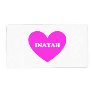 Etiqueta Inayah