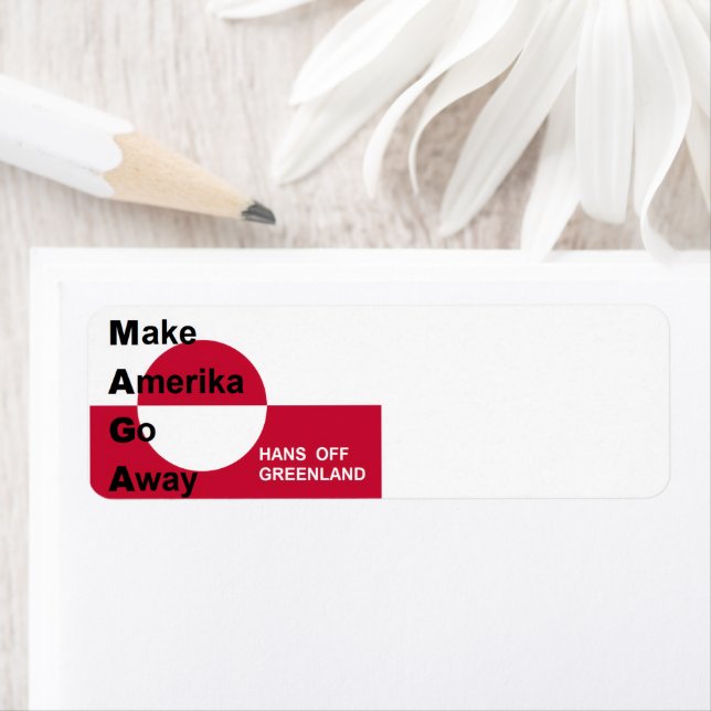 Etiqueta Independant Greenland (In situ)