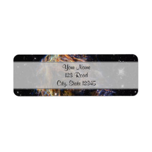 Etiqueta Indigo Edged Stellar Debris Cloud