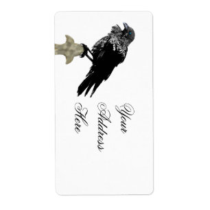 Etiqueta Inked Raven